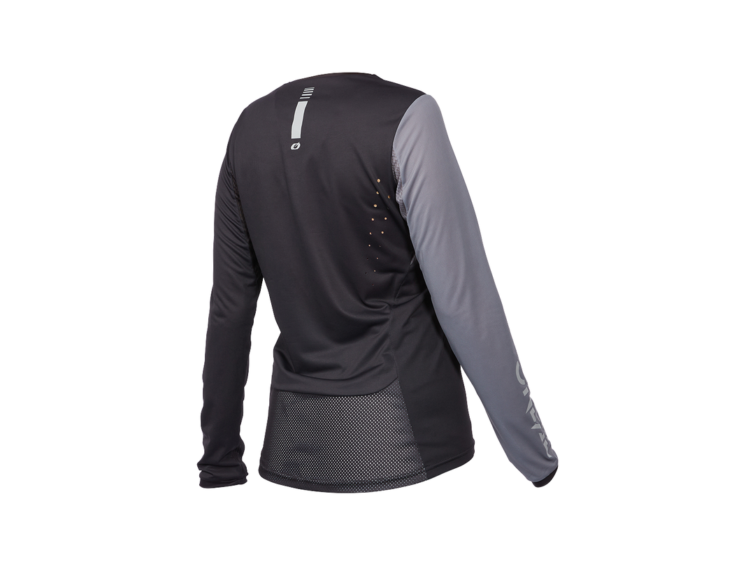 ELEMENT FR WOMEN'S MTB JERSEY HYBRID BLACK/GRAY