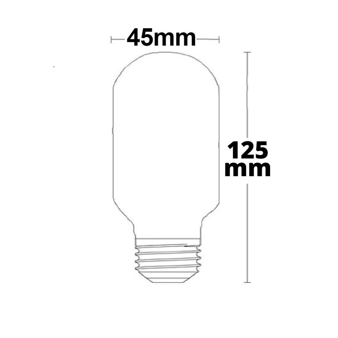 E27 T45 Vintage Line 8W ultrawarmweiß, dimmbar