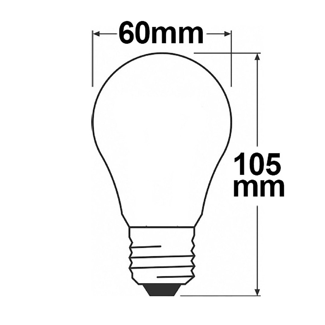 E27 Vintage Line LED Birne 8W ultrawarmweiß, dimmbar