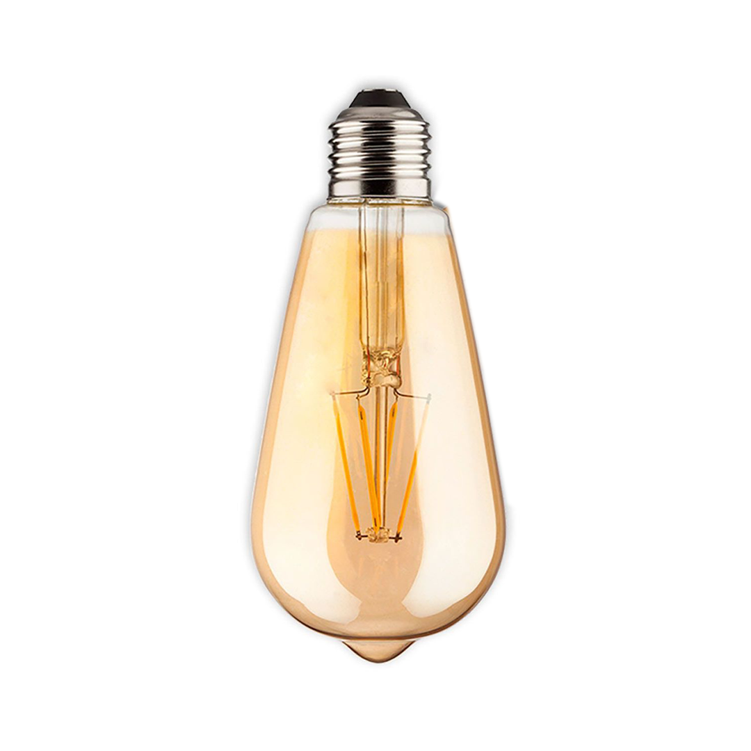 E27 Vintage Line LED ST64 Birne 8W ultrawarmweiß, dimmbar