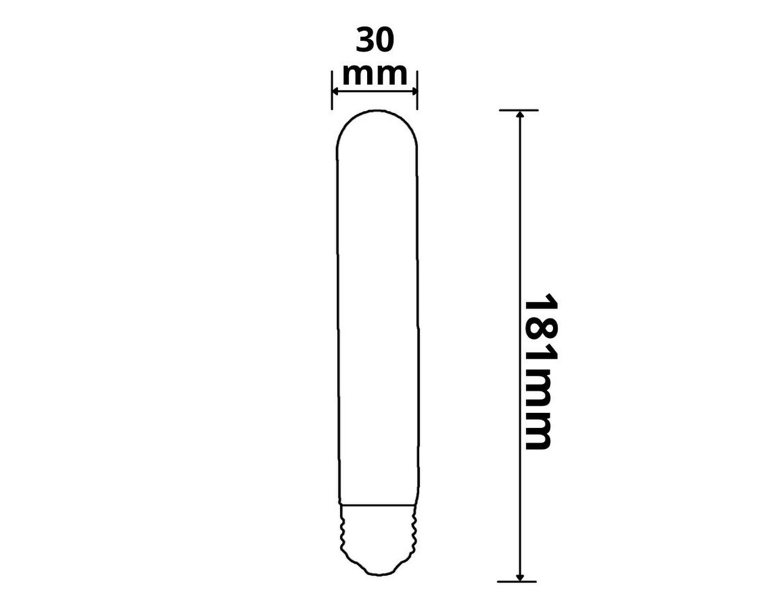 E27 Vintage Line "Spiral" LED, 4W, 2200K
