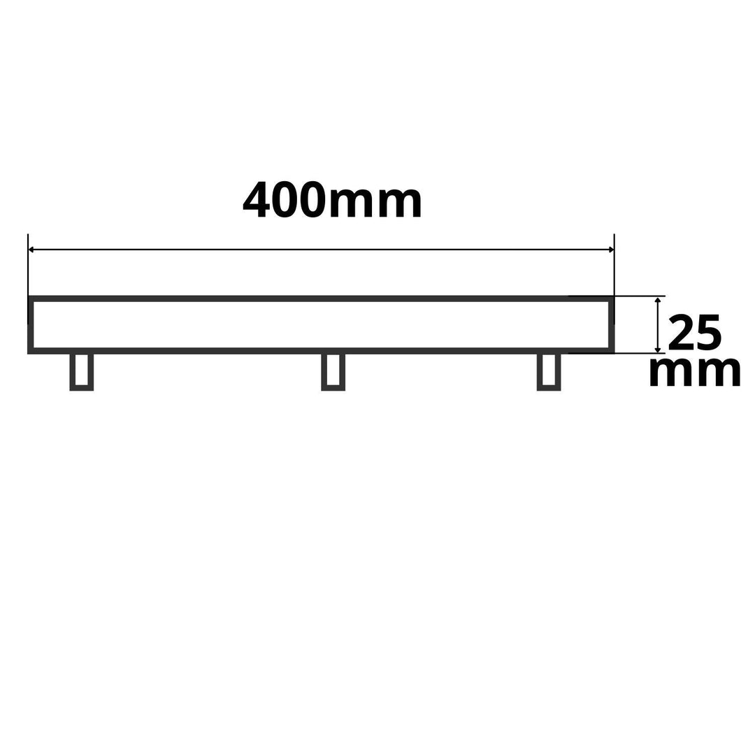 Deckenbaldachin, schwarz, für einzel- oder mehrfachabhängung, rund oder eckig