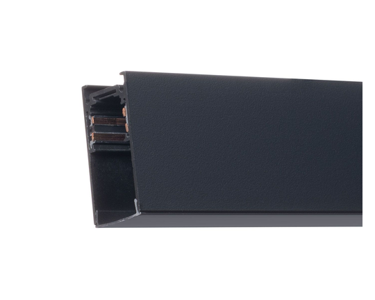 MagTrack48 SYSTEMSCHIENE, schwarz / lfm