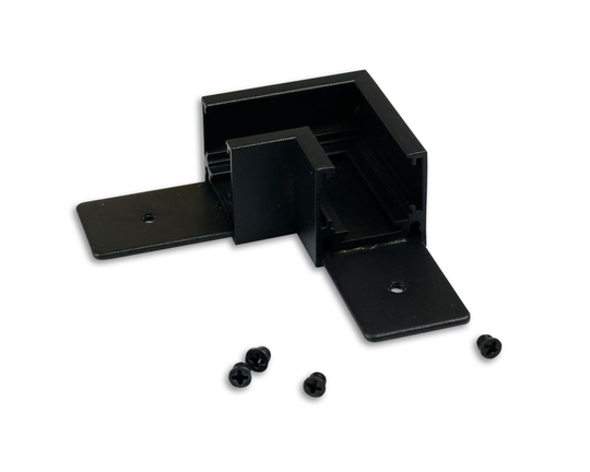 MagTrack48 ECKSCHIENE 90°, schwarz, nicht stromführend