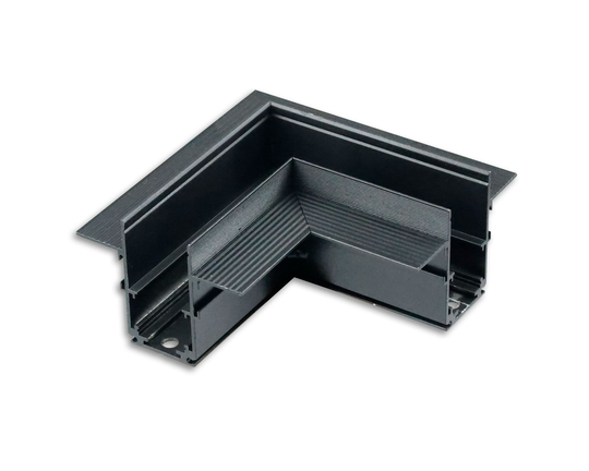 MagTrack48 ECKSCHIENE 90°, schwarz, nicht stromführend