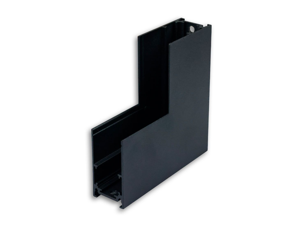 MagTrack48 ECKSCHIENE 90°, schwarz, nicht stromführend