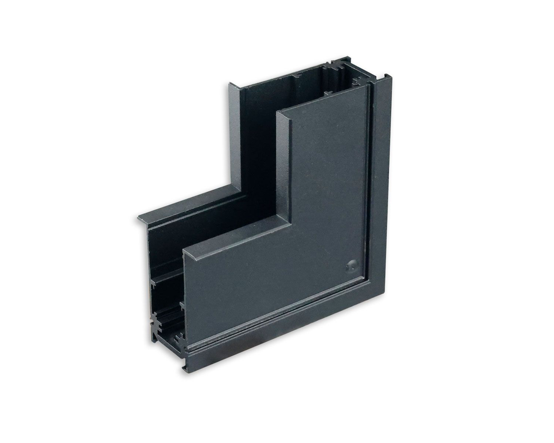 MagTrack48 ECKSCHIENE 90°, schwarz, nicht stromführend