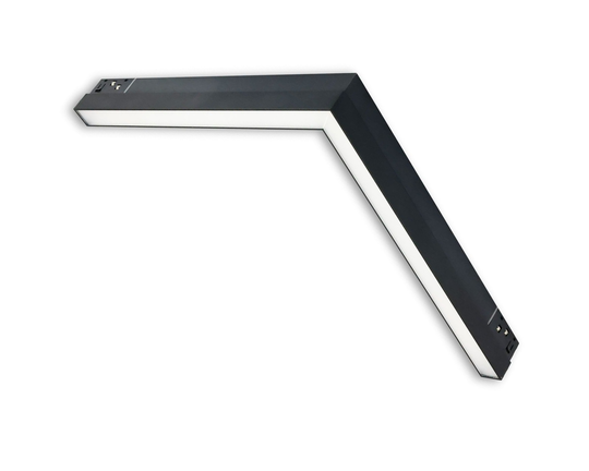 MagTrack48 ECKLEUCHTE 90°, schwarz