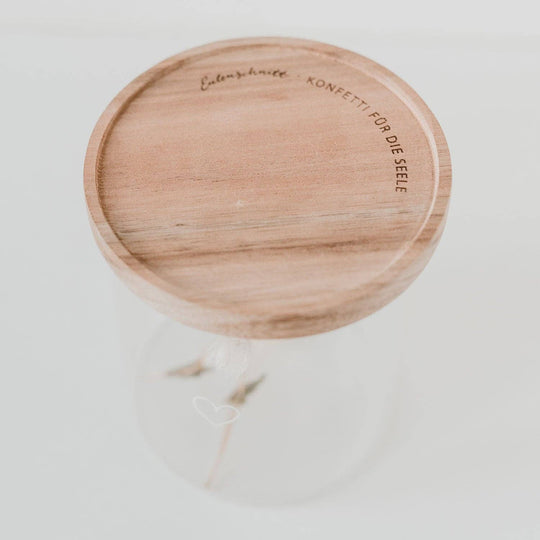 Vorratsglas Herz 13cm (VE = 4 Stk)