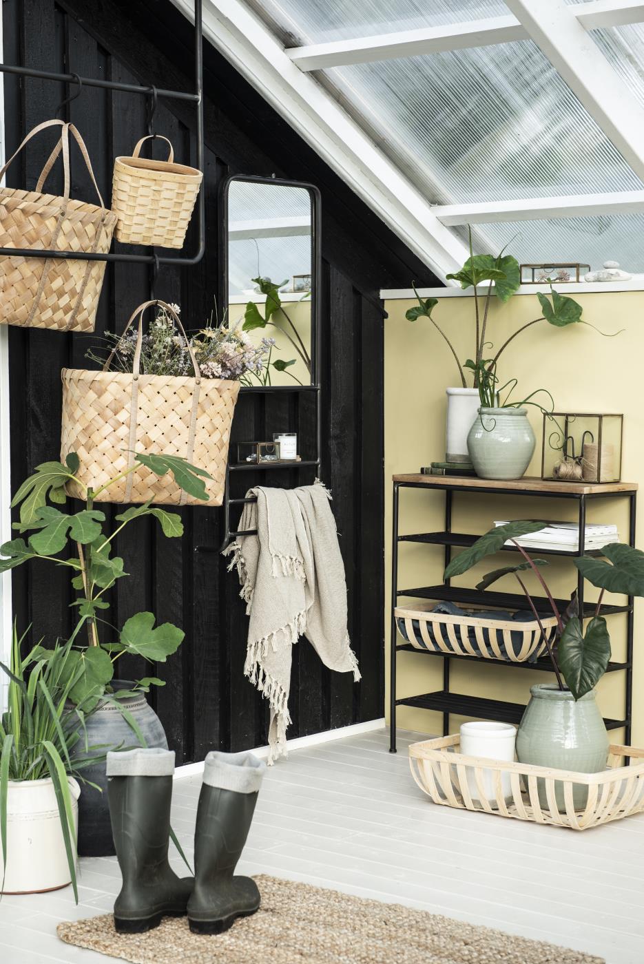 Türmatte Gummi auf Rückseite natur