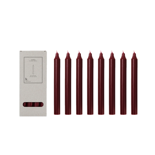 Rustic getauchte Kerze