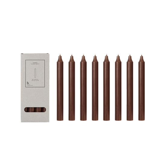 Rustic getauchte Kerze