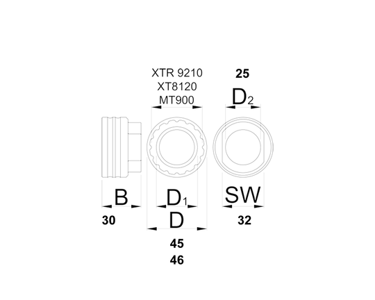 KETTENSCHLÜSSEL FÜR SHIMANO DIRECT MOUNT
