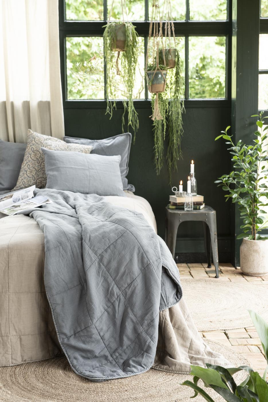 Teppich rund natur Jute