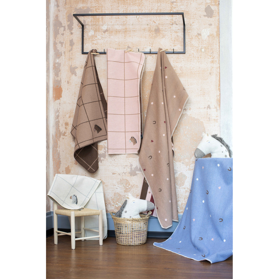 JUWEL Kinderdecke "Hufeisen allover"