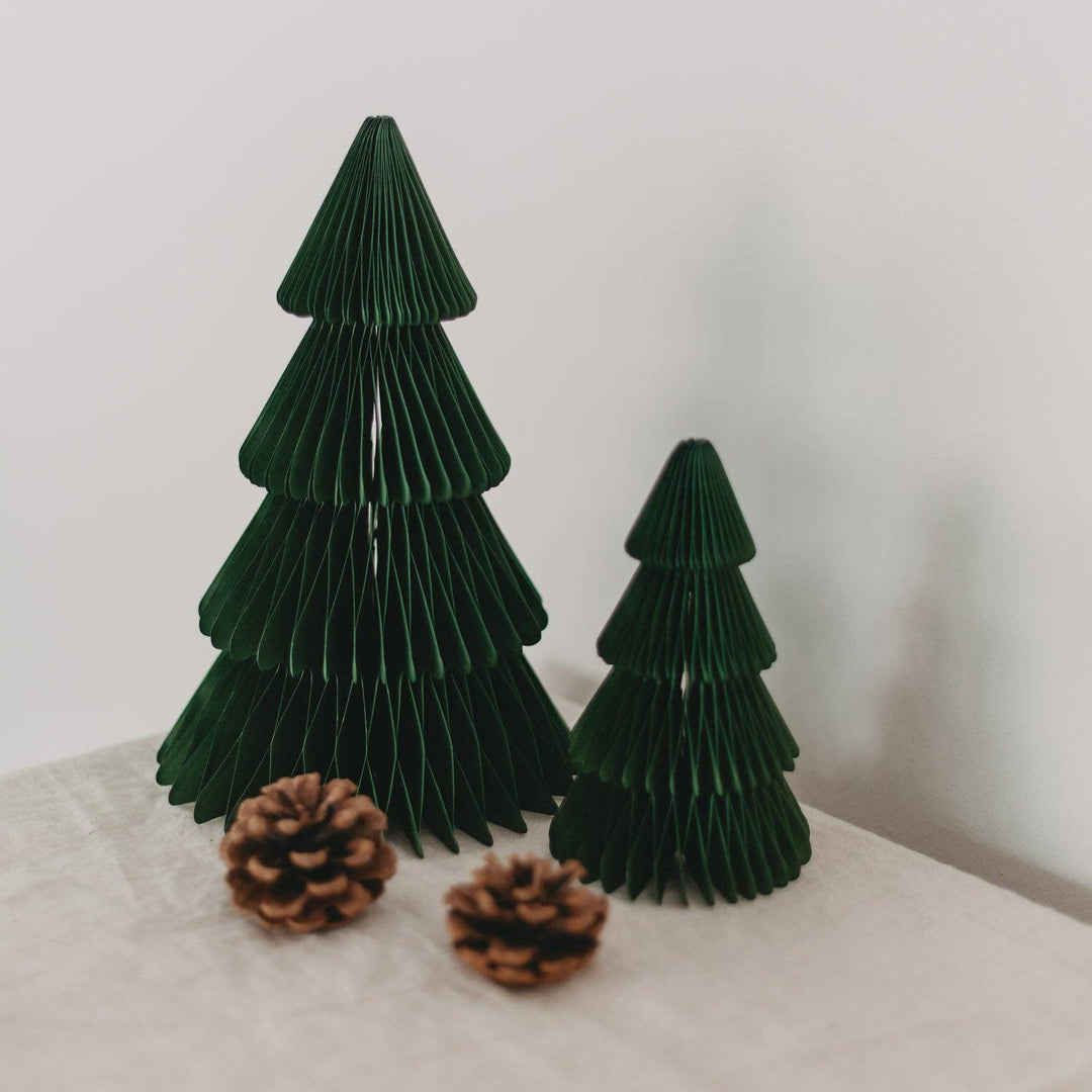 Papiertanne 2er Set dunkelgrün (VE = 6 sets)