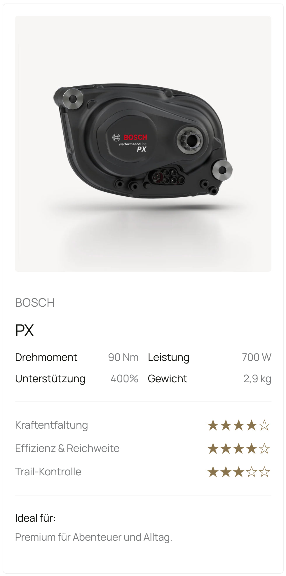 BOSCH PX