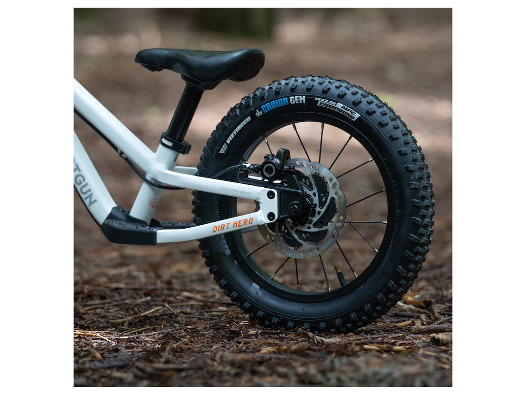 Kids Ride Shotgun DIRT HERO MAGURA LAUFRAD, 14", WHITE
