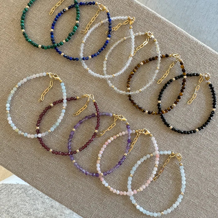 Edelstein Armband Granat