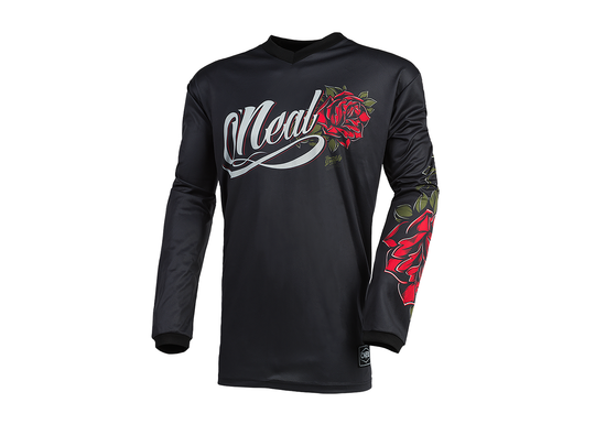 ELEMENT WOMEN'S JERSEY ROSES BLACK/RED