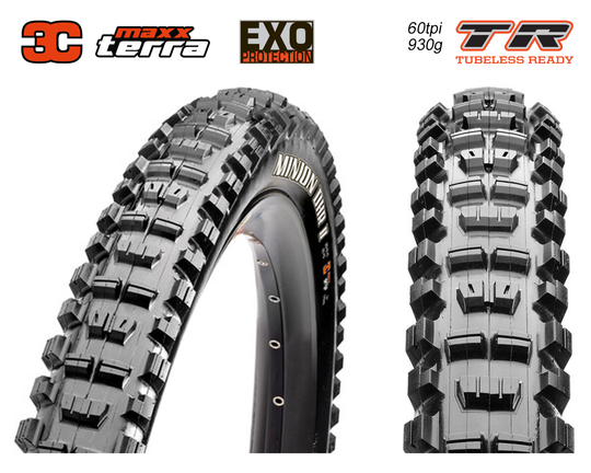 Minion DHR II WT TR faltbar, schwarz (tanwall)