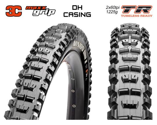 Minion DHR II WT TR faltbar, schwarz (tanwall)