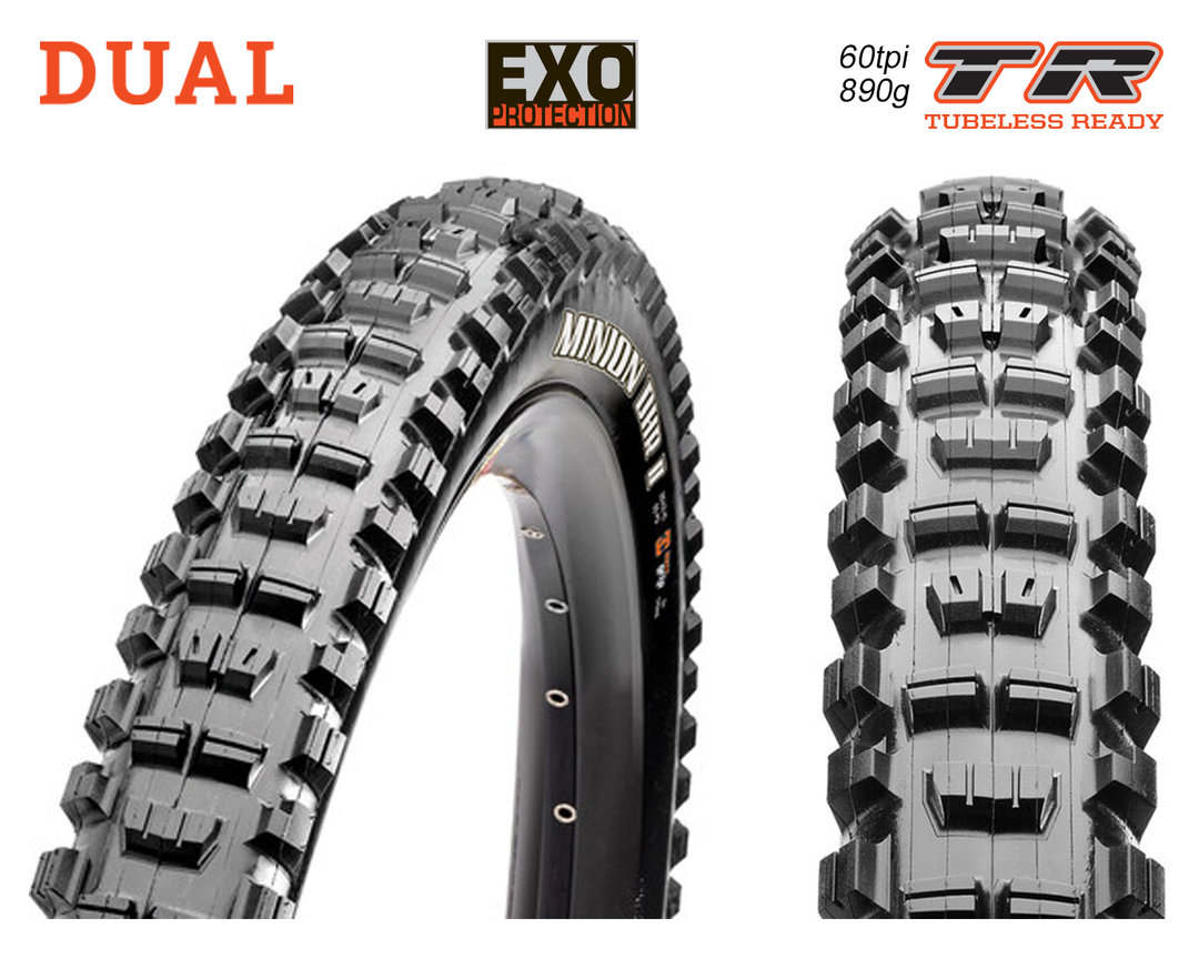 Minion DHR II WT TR faltbar, schwarz (tanwall)