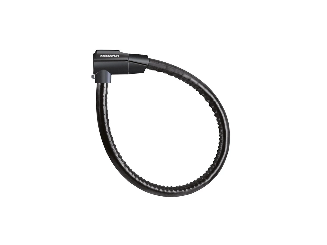 Panzerkabelschloss Trelock PK 460, Länge 100cm, Ø22mm, sw, m. Halter ZK 432