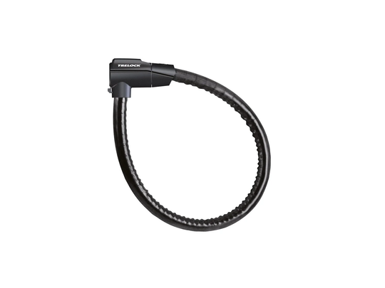 Panzerkabelschloss Trelock PK 460, Länge 100cm, Ø22mm, sw, m. Halter ZK 432