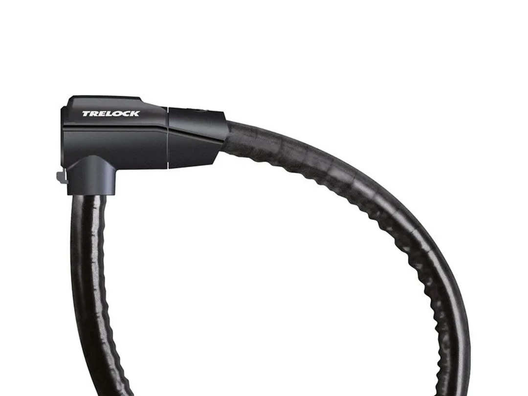 Panzerkabelschloss Trelock PK 460, Länge 100cm, Ø22mm, sw, m. Halter ZK 432