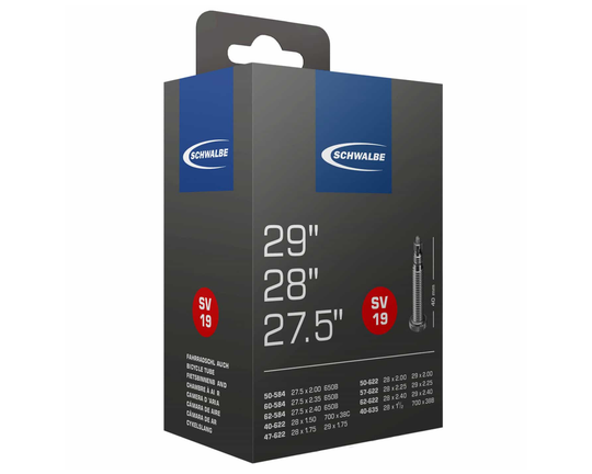 Schlauch SV 19, 27.5/28/29x1.50-2.40 40/62-584/635SV40mm