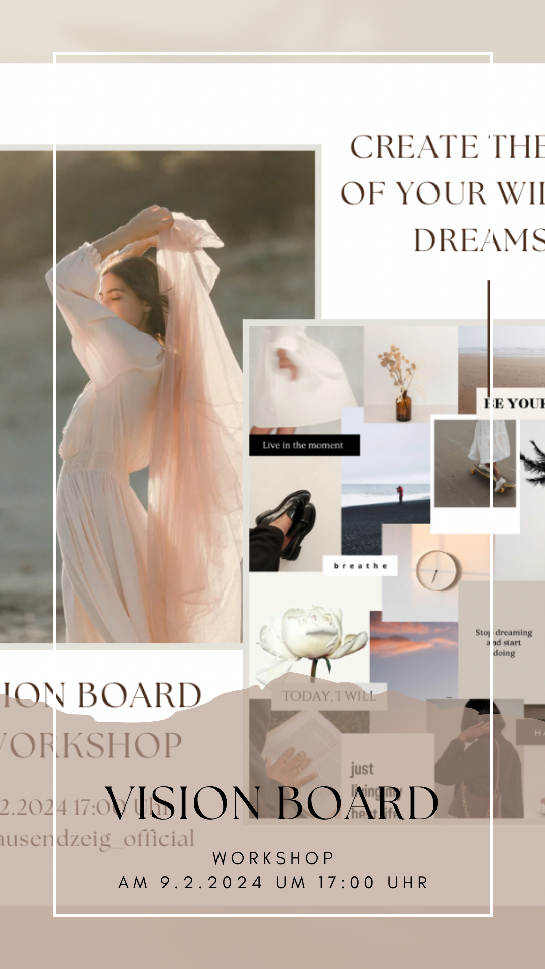 tausendzeig | VISION BOARD WORKSHOP