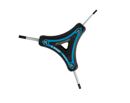 Schlüssel f.Innen TX-Schrauben Unior, TX10, 15 und 25mm, 1781/2TX