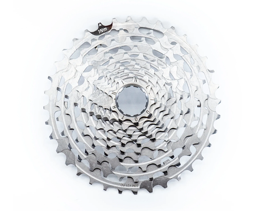 E*THIRTEEN HELIX RACE 11-FACH Kassette, 9-46 Z., 11-fach. NICKEL Grey