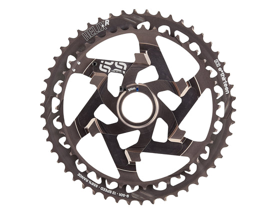 E*THIRTEEN HELIX RACE KASSETTE,9-50 Z., 12-FACH. NICKEL GREY