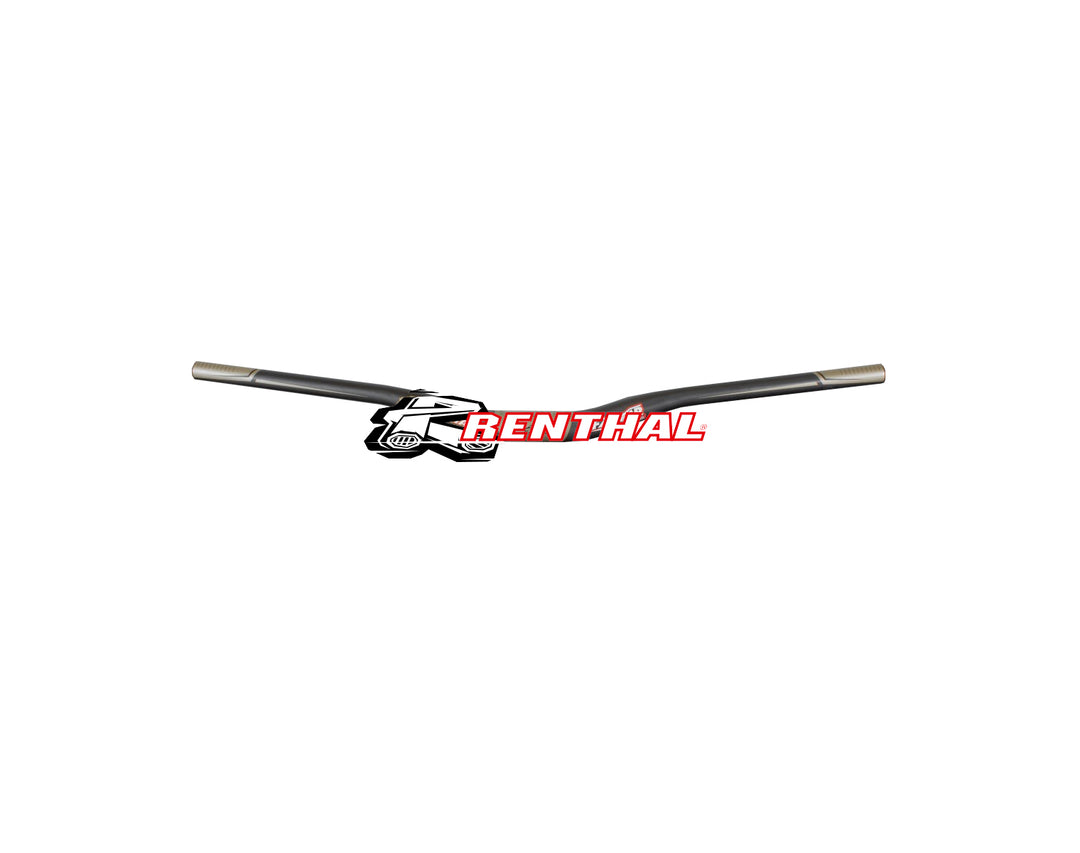 RENTHAL FATBAR CARBON RISER LENKER, 35.0MM, 800X30MM, 7°/5°, CARBON/GOLD