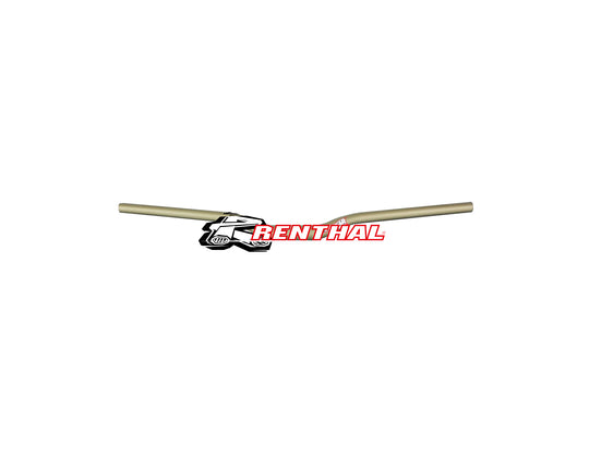 RENTHAL V2 FATBAR LITE RISER LENKER, 31.8MM, 760X30MM, 7°/5°, GOLD