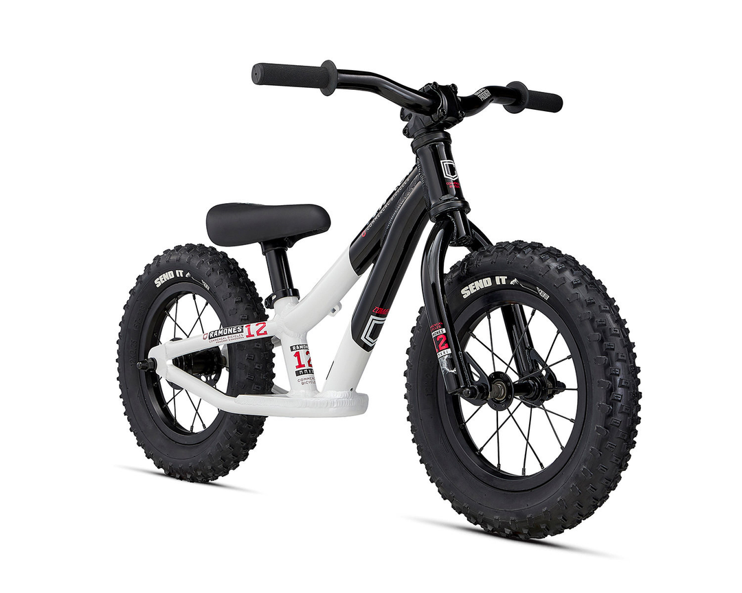 COMMENCAL Ramones 12 Black & White Push Bike (Gebraucht)