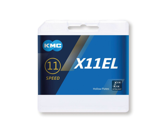 Schaltungskette KMC X11EL, 1/2" x 11/128", 118 Glieder,5,65mm,11-f.