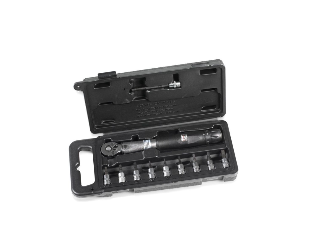 XLC Drehmomentschlüssel TO-S87, Verstellbar von 4 - 24 Nm, 1/4"