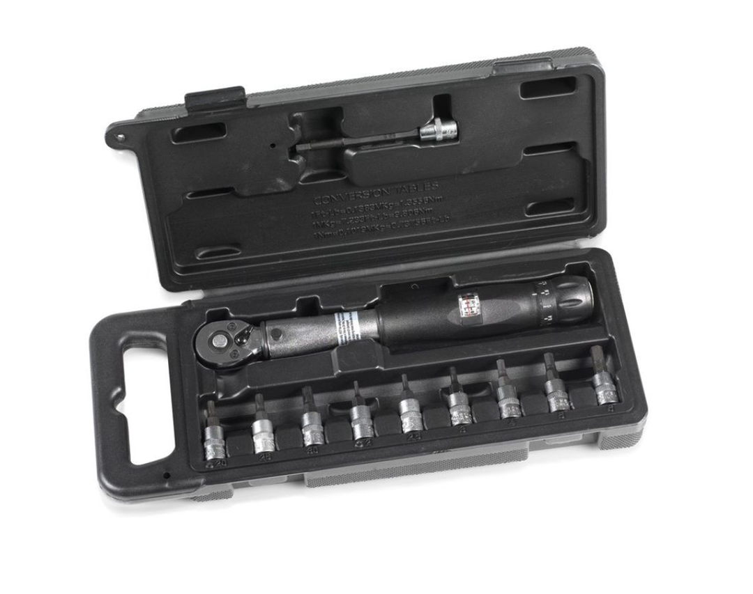 XLC Drehmomentschlüssel TO-S87, Verstellbar von 4 - 24 Nm, 1/4"