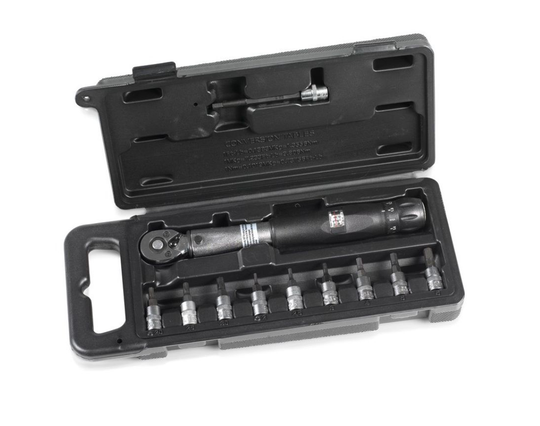 XLC Drehmomentschlüssel TO-S87, Verstellbar von 4 - 24 Nm, 1/4"