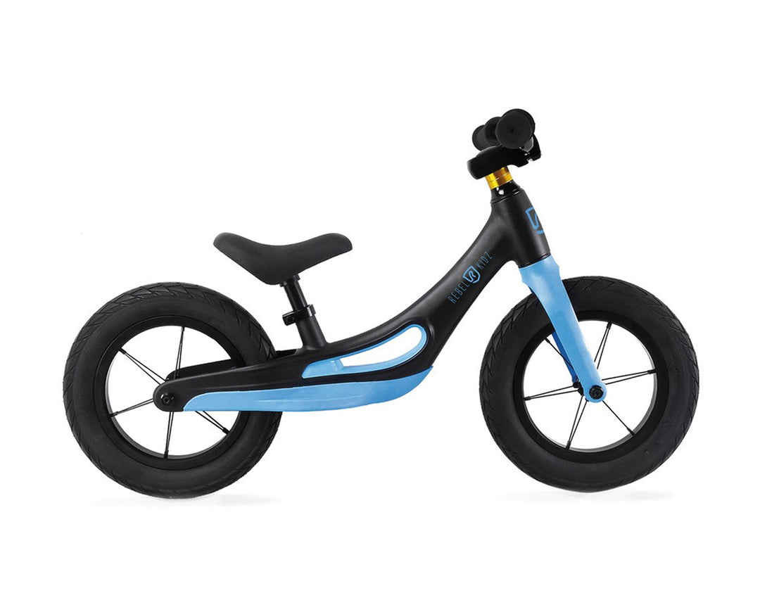 S`COOL Rebel Kidz Lernlaufrad Magnesiumlegierung, schwarz/grün 12"