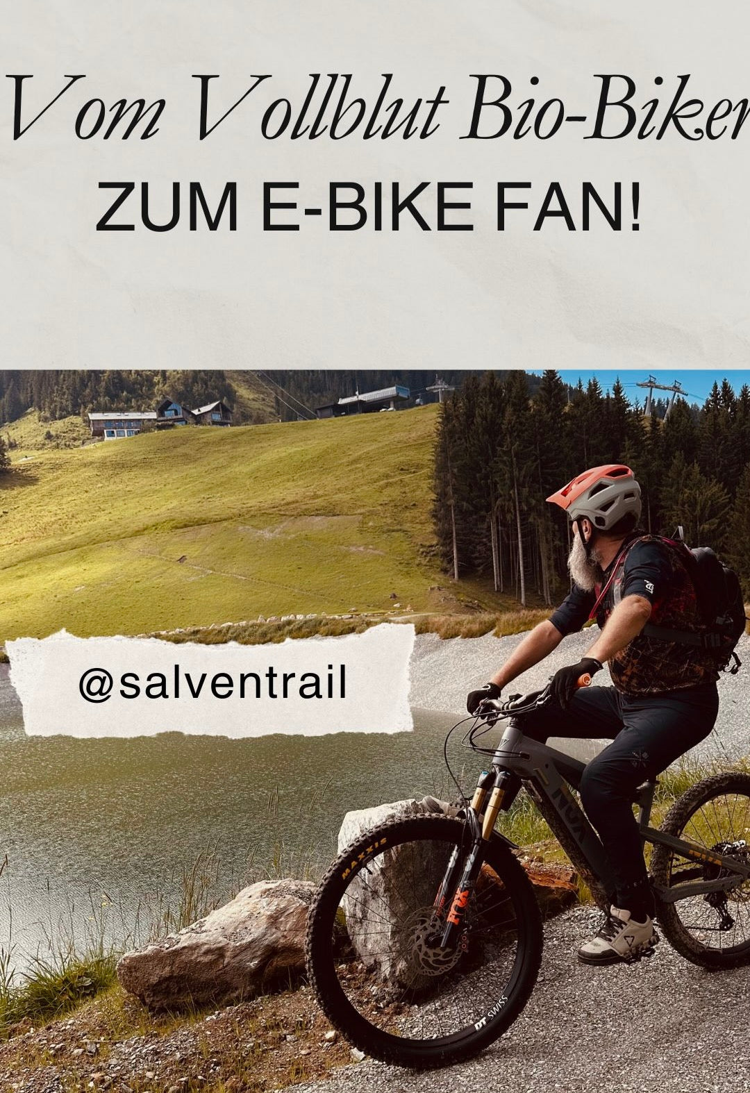 Vom passionierten Bio-Biker zum abwechslungsreichen E-Bike!