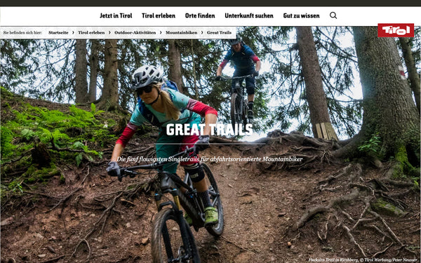 Mountainbiken in Tirol - "Great Trails"