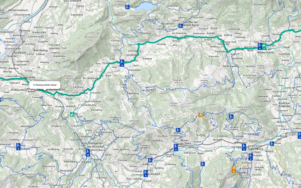 Radrouting Tirol - Gibt's in meiner Nähe eine freigegebene Mountainbikeroute?