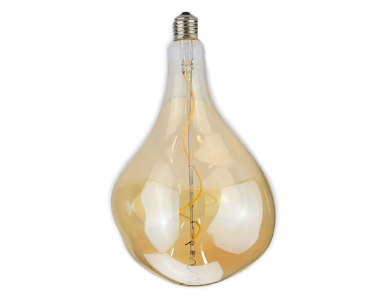 E27 Vintage Line LED Dekobirne 165, 4W ultrawarmweiß, Glas, dimmbar