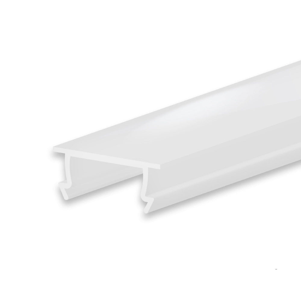 COVER43 opal/satiniert Abdeckung für Profil SURF10 / lfm
