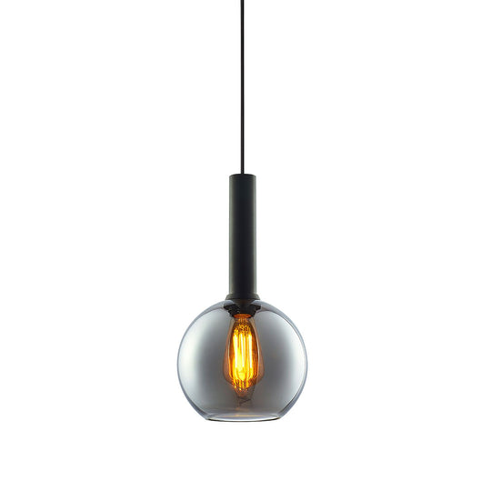 Pendelleuchte, round Glas, E27, 50-300cm