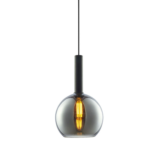 Pendelleuchte, round Glas, E27, 50-300cm